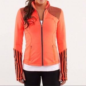 Lululemon Define Jacket | Coral and Black